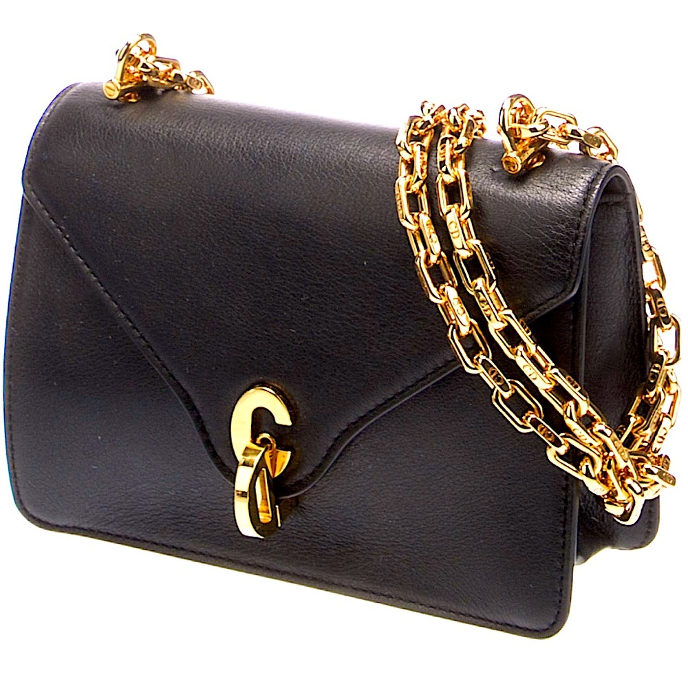 Gorgeous CALFSKIN CHRISTIAN DIOR C’EST DIOR BAG(Includes Authenticity Card) - Picture 12 of 16